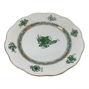 Herend (ヘレンド) プレート 19cm ▲ アポニーグリーン