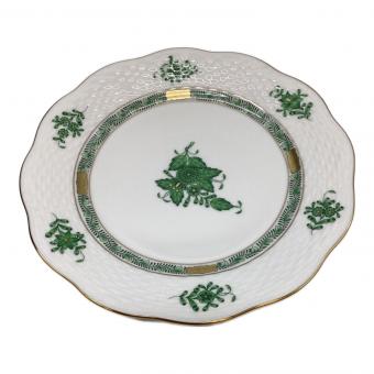 Herend (ヘレンド) プレート 19cm ▲ アポニーグリーン