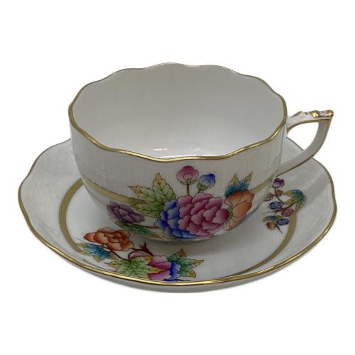 Herend (ヘレンド) カップ&ソーサー ▲ ヴィクトリアゴールド