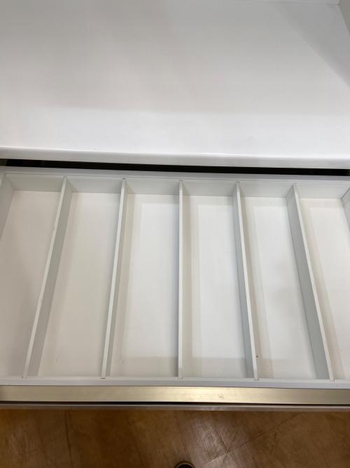 松田家具 (マツダカグ) レンジボード ホワイト