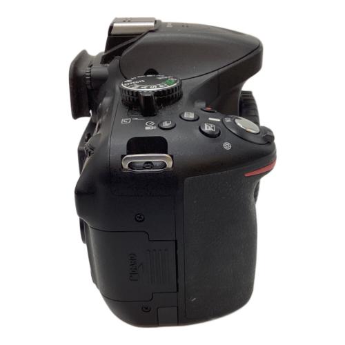Nikon (ニコン) 一眼レフカメラ ダブルズームキット D5200 2471万画素(総画素) APS-C 23.5mm×15.6mm CMOS 専用電池 SD/HC/XDカード対応 標準：ISO100～6400 1/4000～30秒