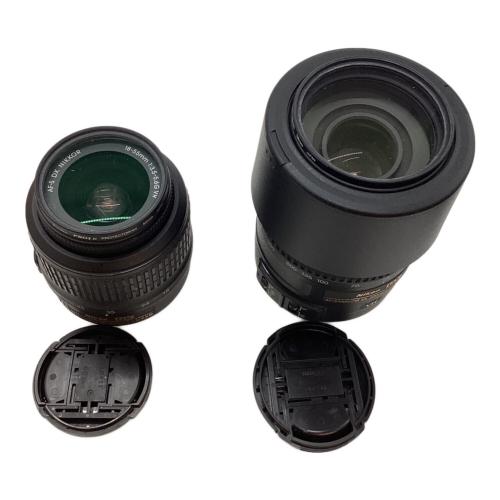 Nikon (ニコン) 一眼レフカメラ ダブルズームキット D5200 2471万画素(総画素) APS-C 23.5mm×15.6mm CMOS 専用電池 SD/HC/XDカード対応 標準：ISO100～6400 1/4000～30秒