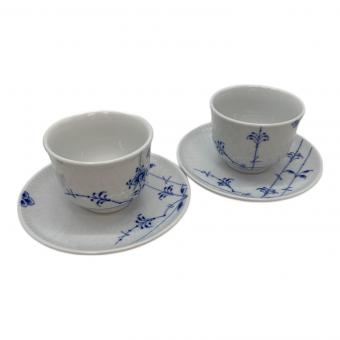 ROYAL COPENHAGEN (ロイヤル・コペンハーゲン) ティーセット ▲ ブルーパルメッテ 2Pセット