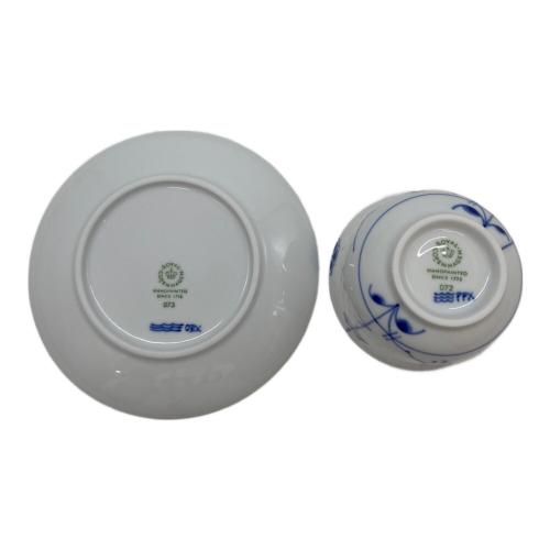 ROYAL COPENHAGEN (ロイヤル・コペンハーゲン) ティーセット ▲ ブルーパルメッテ 2Pセット