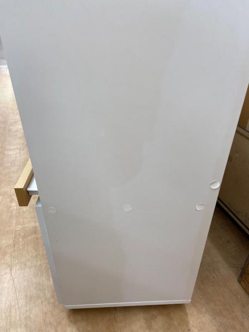 不二貿易 (フジボウエキ) レンジ台 ナチュラル×ホワイト 84 3枚扉