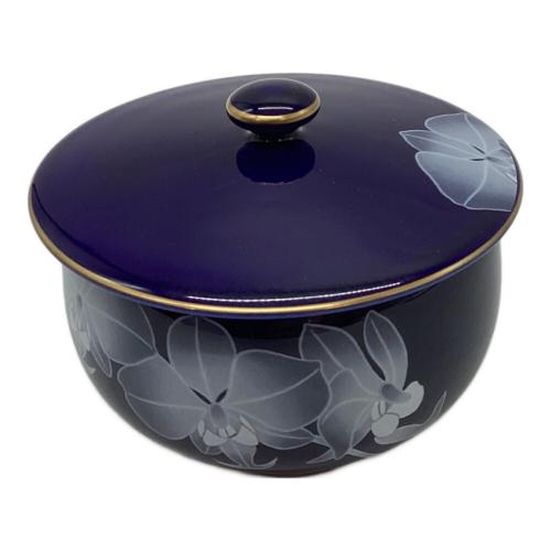 香蘭社 (コウランシャ) 茶器揃え ルリ胡蝶蘭 急須1・湯呑み5セット