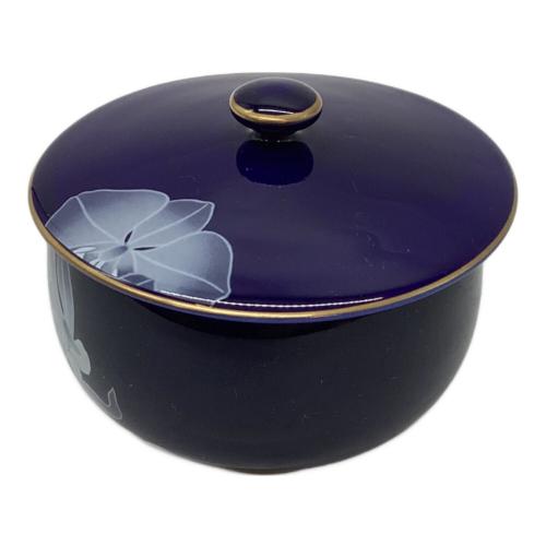 香蘭社 (コウランシャ) 茶器揃え ルリ胡蝶蘭 急須1・湯呑み5セット