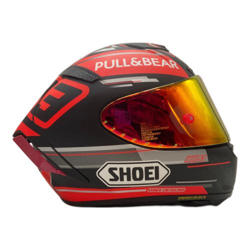 SHOEI (ショウエイ) バイク用ヘルメット 59-60cm X-Fourteen MARQUEZ 2019年製 PSCマーク(バイク用ヘルメット)有