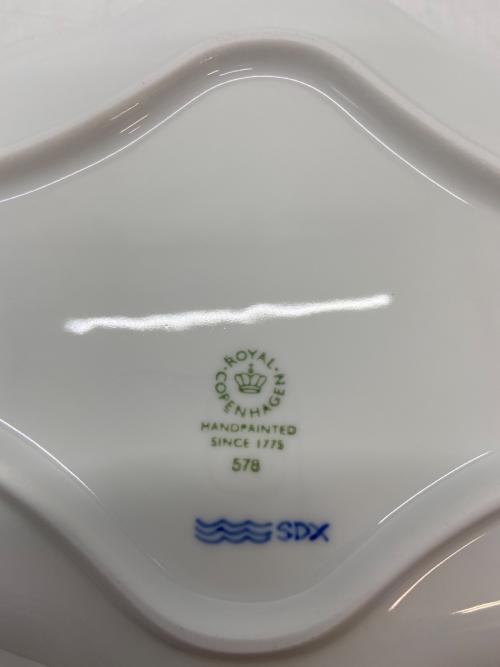 ROYAL COPENHAGEN (ロイヤル・コペンハーゲン) フラワーボウル ブルーパルメッテ・ブロッサム