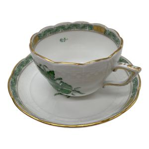 Herend (ヘレンド) カップ&ソーサー アポニーグリーン