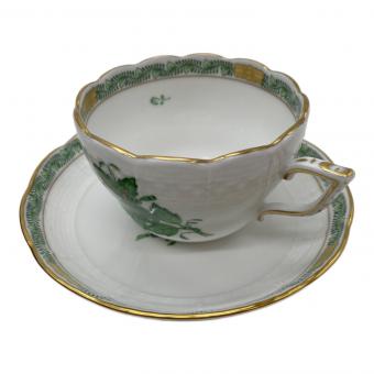 Herend (ヘレンド) カップ&ソーサー アポニーグリーン