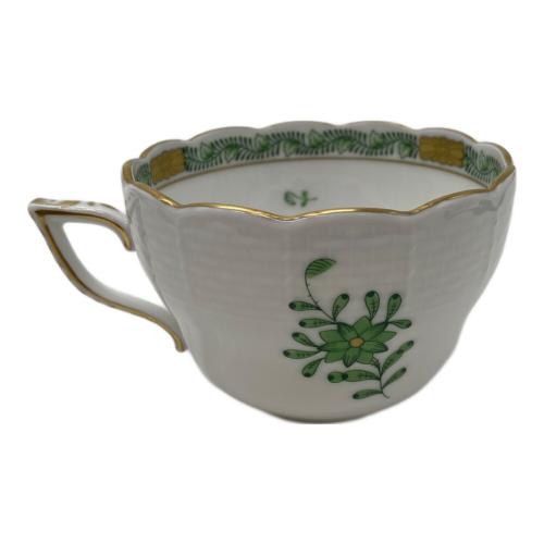 Herend (ヘレンド) カップ&ソーサー アポニーグリーン
