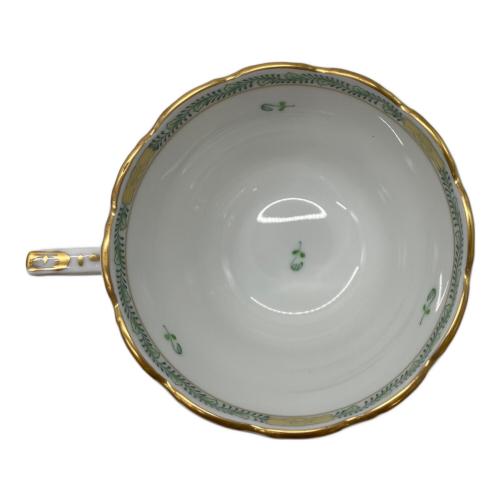 Herend (ヘレンド) カップ&ソーサー アポニーグリーン