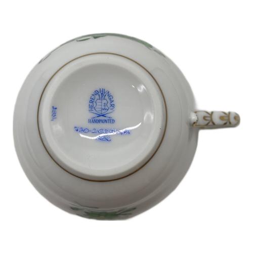 Herend (ヘレンド) カップ&ソーサー アポニーグリーン