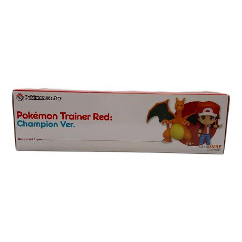 Pokemon Center (ポケモンセンター) フィギュア 海外限定/開封済み現状販売 トレーナーレッド/チャンピオンバージョン ねんどろいど