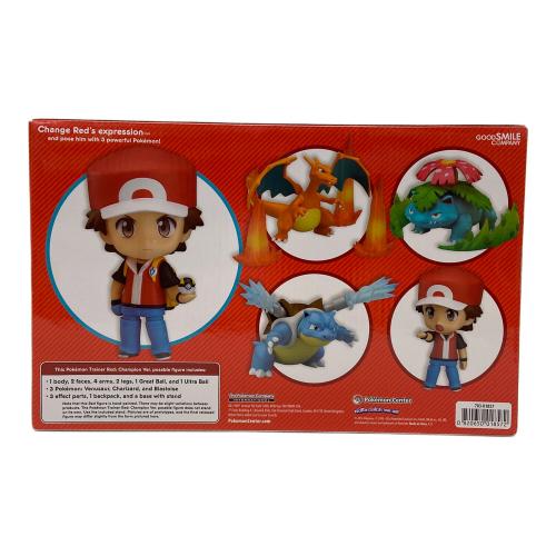 Pokemon Center (ポケモンセンター) フィギュア 海外限定/開封済み現状販売 トレーナーレッド/チャンピオンバージョン ねんどろいど