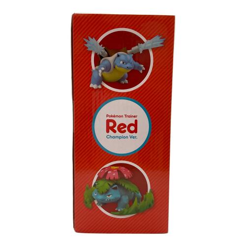 Pokemon Center (ポケモンセンター) フィギュア 海外限定/開封済み現状販売 トレーナーレッド/チャンピオンバージョン ねんどろいど