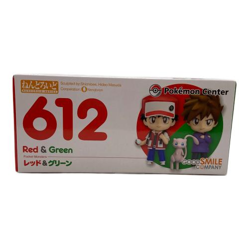Pokemon Center (ポケモンセンター) フィギュア 開封済み現状販売 ポケットモンスター ファイアレッド/リーフグリーン レッド ねんどろいど