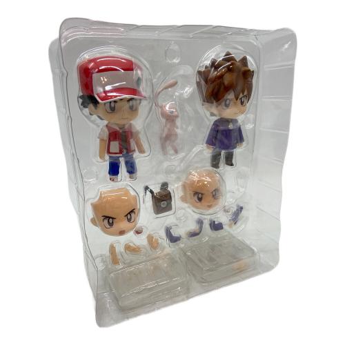 Pokemon Center (ポケモンセンター) フィギュア 開封済み現状販売 ポケットモンスター ファイアレッド/リーフグリーン レッド ねんどろいど