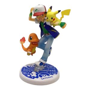ポケモン フィギュア ヨゴレ有/本体のみ現状販売 サトシ&ピカチュウ&ヒトカゲ G.E.M.シリーズ