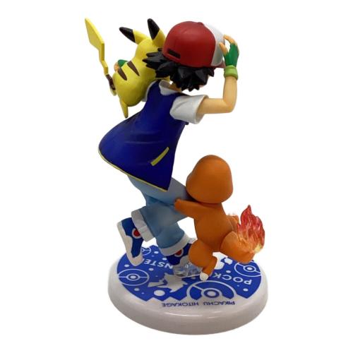 ポケモン フィギュア ヨゴレ有/本体のみ現状販売 サトシ&ピカチュウ&ヒトカゲ G.E.M.シリーズ