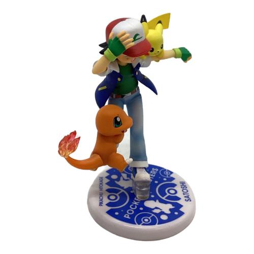 ポケモン フィギュア ヨゴレ有/本体のみ現状販売 サトシ&ピカチュウ&ヒトカゲ G.E.M.シリーズ