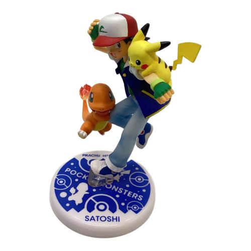 ポケモン フィギュア ヨゴレ有/本体のみ現状販売 サトシ&ピカチュウ&ヒトカゲ G.E.M.シリーズ