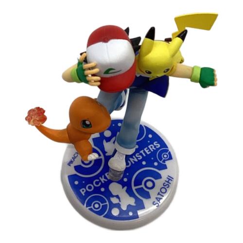 ポケモン フィギュア ヨゴレ有/本体のみ現状販売 サトシ&ピカチュウ&ヒトカゲ G.E.M.シリーズ