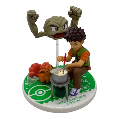 ポケモン タケシ&イシツブテ&ロコン G.E.M.シリーズ フィギュア