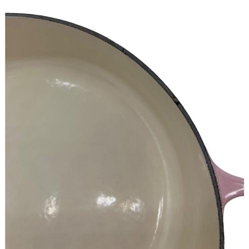 LE CREUSET (ルクルーゼ) 両手鍋 ピンク