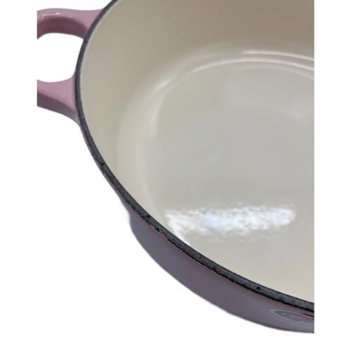 LE CREUSET (ルクルーゼ) 両手鍋 ピンク
