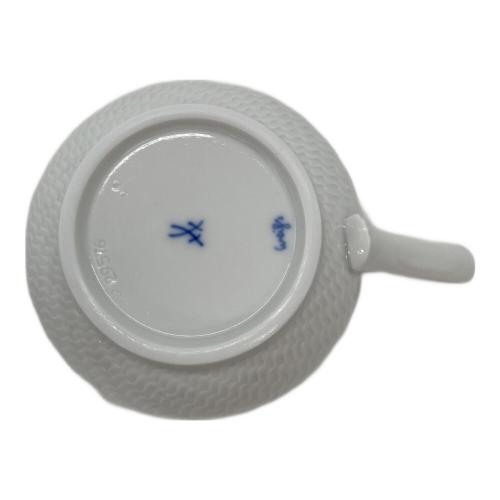 Meissen (マイセン) マグカップ ▲ 波の戯れホワイト 2Pセット