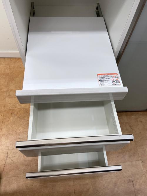 ニトリ 2枚扉キッチンカウンター ホワイト ポスティア 120