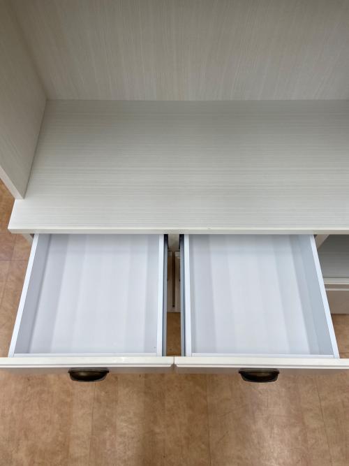 ニトリ レンジボード アイボリー 3枚扉 ミランダ2