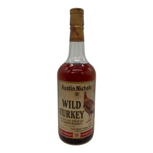 ワイルドターキー (WILD TURKEY) バーボン 沈殿物有 旧ラベル 700ml 8年 未開封