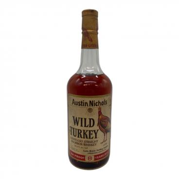 ワイルドターキー (WILD TURKEY) バーボン 旧ラベル @ 750ml 12年 未