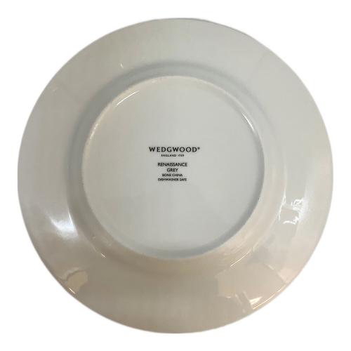 Wedgwood (ウェッジウッド) マグカップ&プレートセット ▲ ルネッサンスグレイ