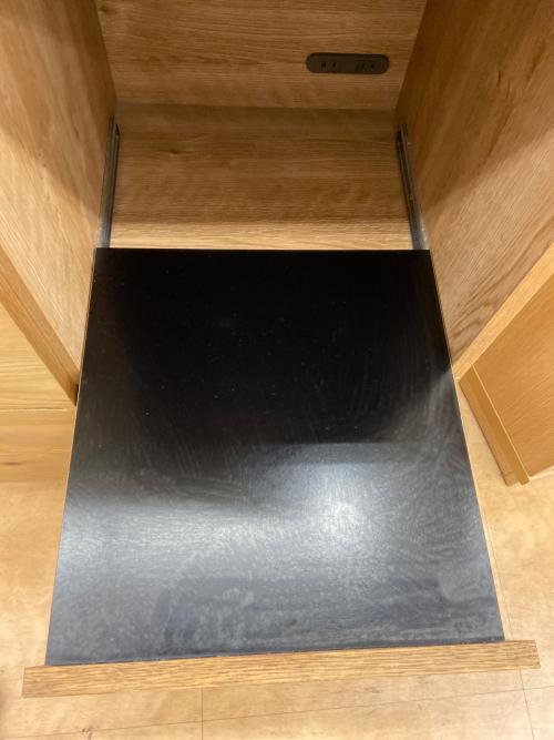 UNICO (ウニコ) レンジボード ナチュラル×シルバー ADDAY