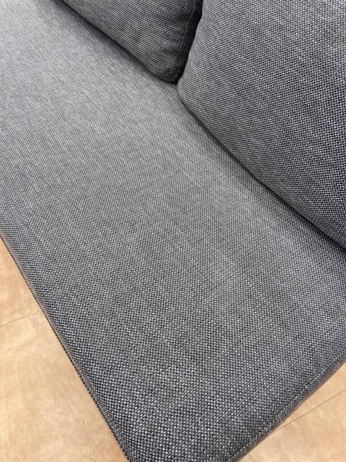 UNICO (ウニコ) ベンチアームソファ ブラウン×グレー SWELLA