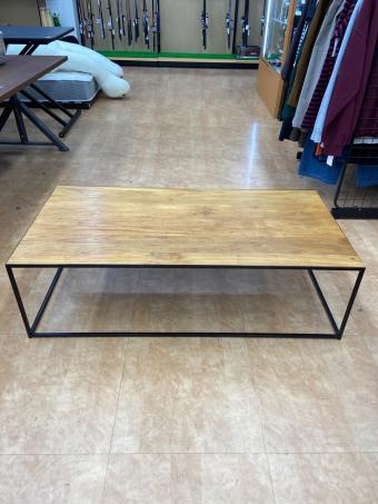 DAREELS コーヒーテーブル ブラウン×ブラック ONETWO