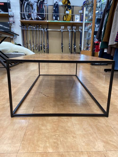 DAREELS コーヒーテーブル ブラウン×ブラック ONETWO