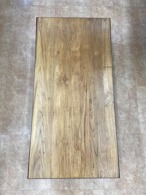 DAREELS コーヒーテーブル ブラウン×ブラック ONETWO