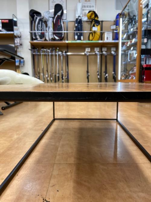 DAREELS コーヒーテーブル ブラウン×ブラック ONETWO