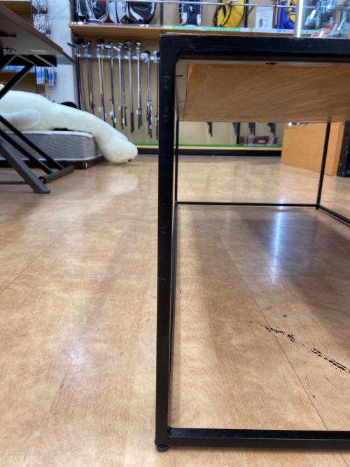 DAREELS コーヒーテーブル ブラウン×ブラック ONETWO