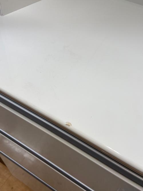 ニトリ レンジボード ホワイト 2枚スライド扉