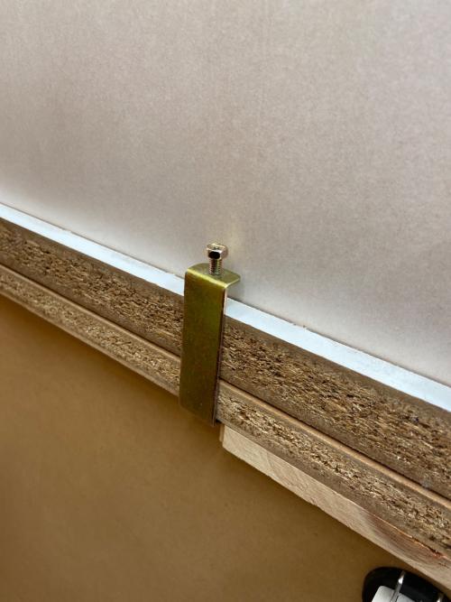 マルコ木工 レンジボード ブラック 連結部ダボ×1欠品 2枚扉・モイス加工・フルオープン