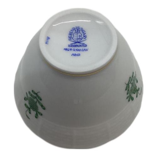 Herend (ヘレンド) カップ&ソーサー ▲ アポニーグリーン