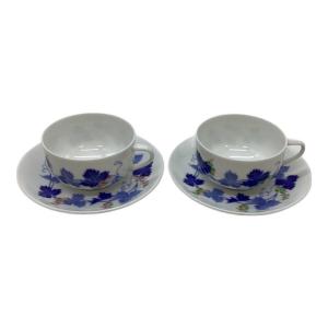 香蘭社 (コウランシャ) カップ&ソーサー ▲ 染ぶどう 2Pセット