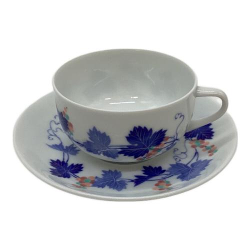 香蘭社 (コウランシャ) カップ&ソーサー ▲ 染ぶどう 2Pセット