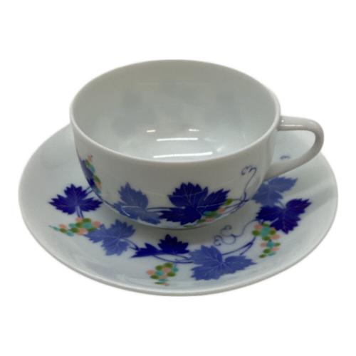 香蘭社 (コウランシャ) カップ&ソーサー ▲ 染ぶどう 2Pセット